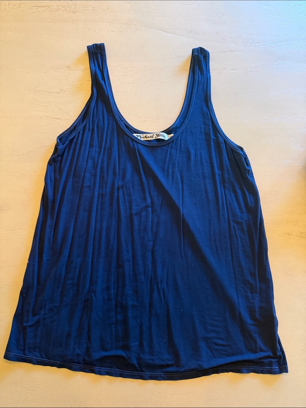 Michael Stars Deep Navy Scoop Neck Tank